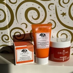Origins GinZing Skincare Set - Three New Products - free gift wrap